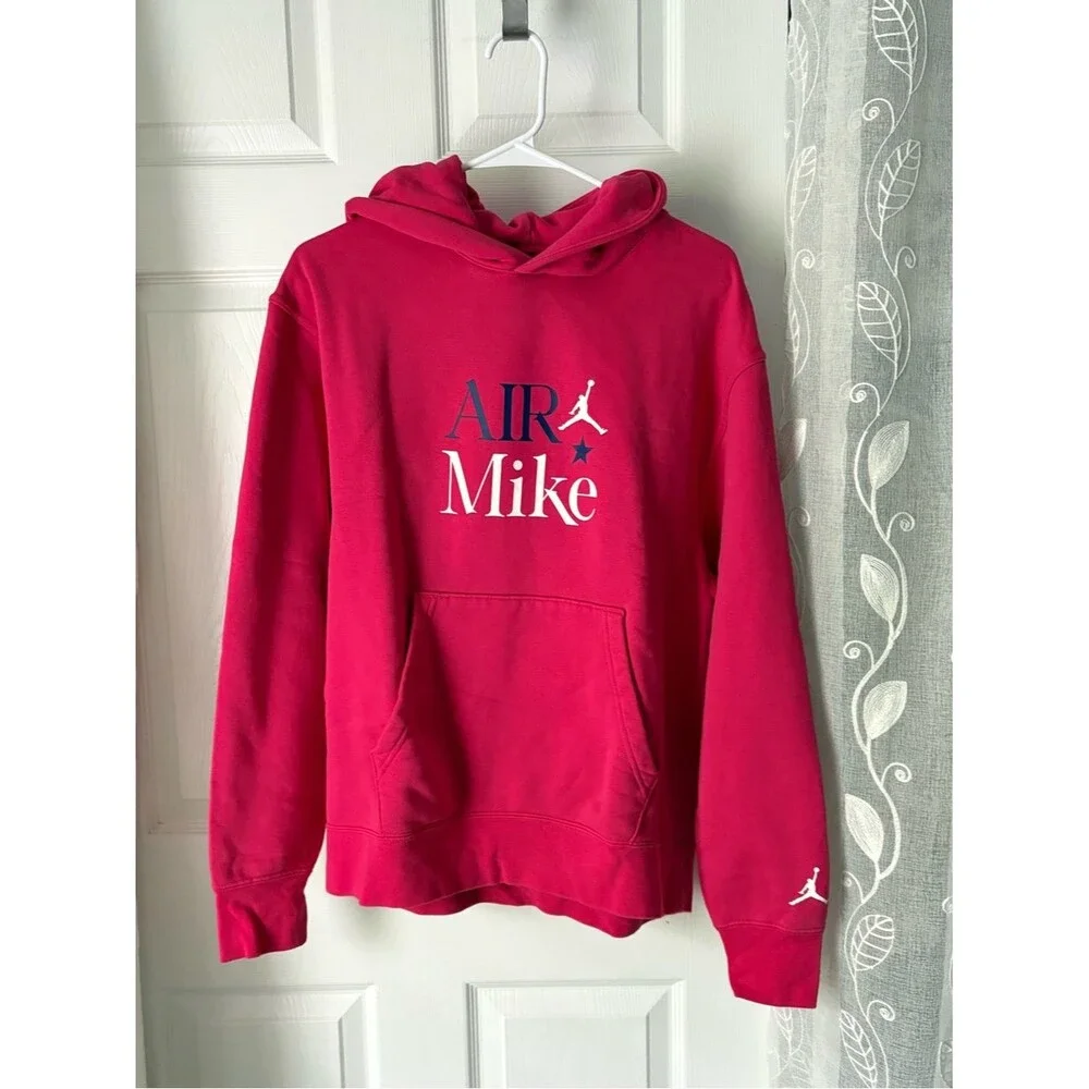 Jordan Air Mike Sport DNA Fleece Pullover Hoodie cotton blend Mens Sz Medium